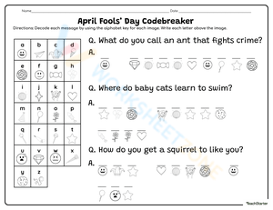 April Fools’ Day Codebreaker