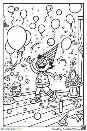 Silly Magician Activity for April Fools' Day