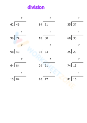 multiplicatio and division