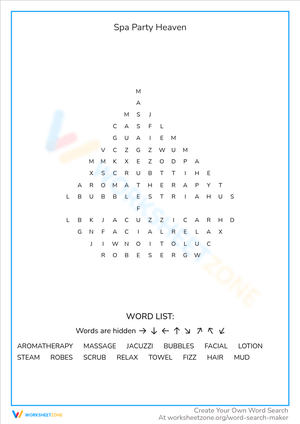 Spa Party Heaven: Relaxing Fun Activity