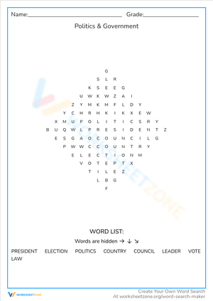 Understanding Politics Government: Terms