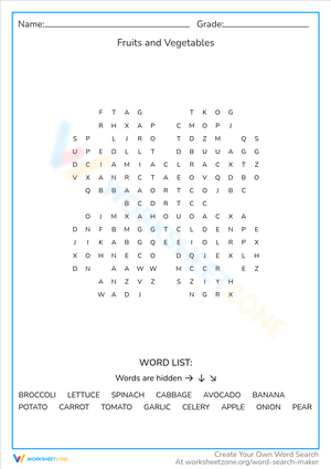 Fruits and Vegetables: Learn About Healthy Foods