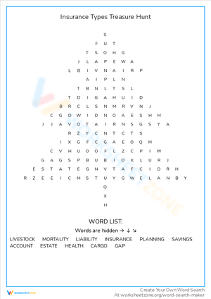 Explore Insurance Types with a Treasure Hunt