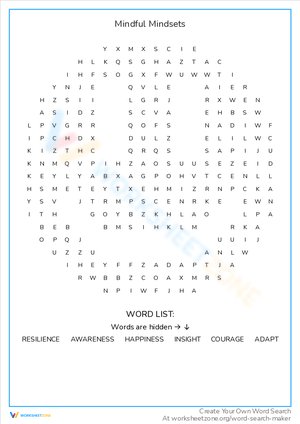 Cultivating Mindful Mindsets