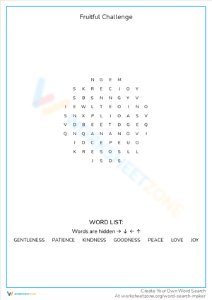 Take the Fruitful Challenge: Explore Fruits