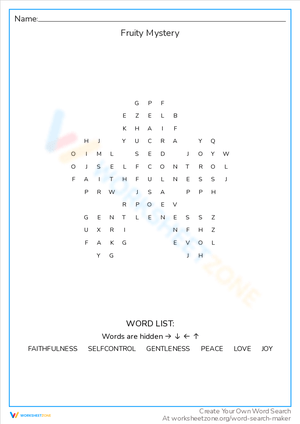 Solve the Fruity Mystery: Find Fruits