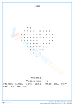 Identifying Common Hand Tools