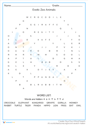 Explore Exotic Zoo Animals