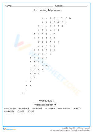Uncovering Mysteries: Solve Puzzles