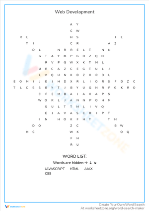 Web Development: An Introductory Worksheet