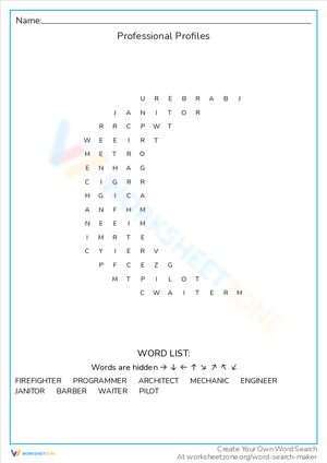 Professional Profiles: Career Exploration Guide