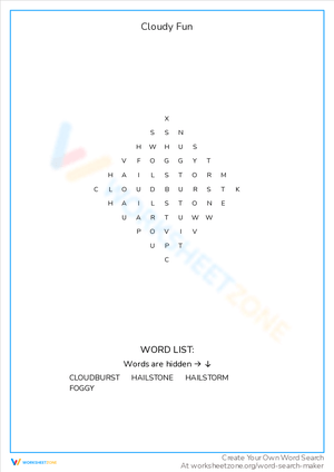 Cloudy Fun: Learn Weather and Clouds