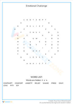 Emotional Challenge: Test Your Feelings Knowledge
