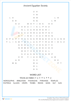 Ancient Egyptian Society