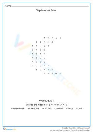 Explore September Food