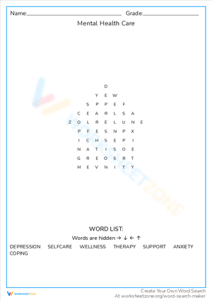 Learn About Mental Health Care Vocabulary