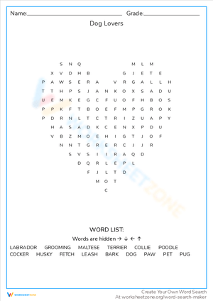 Dog Lovers Worksheet: Facts and Fun Activities