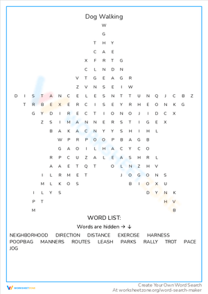 Dog Walking Worksheet: Benefits and Tips