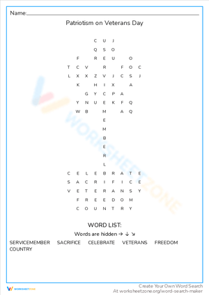 Patriotism on Veterans Day: A Reflective Exercise