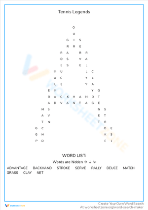 Tennis Legends: Discover Famous Players in This Activity