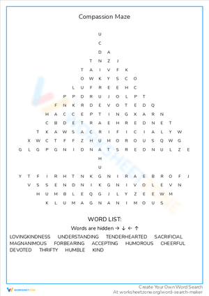 Compassion Maze