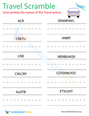 Challenge Yourself with Word Scramble Puzzle