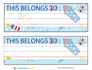 Customize Your Own Name Labels with Fun
