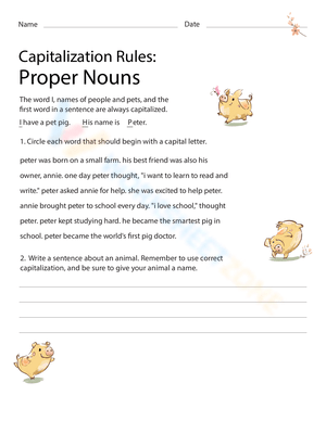 Capitalization Rules: Mastering Proper Nouns
