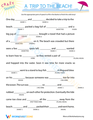 Fill-in-the-Blanks Story