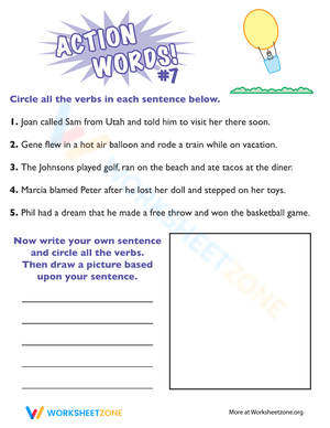 Action Words #7