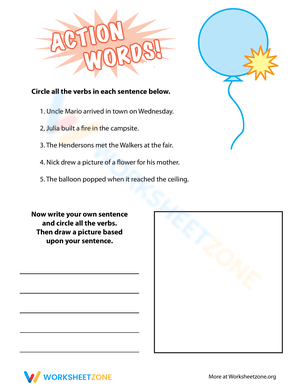 Action Words #4