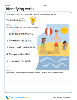 Action Word Identification