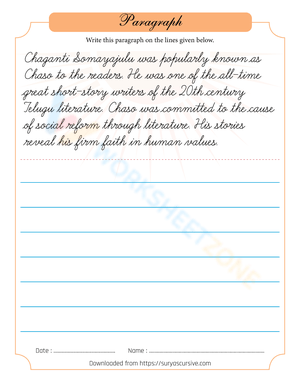 Cursive Handwriting Practice | Essential Grade 1-3