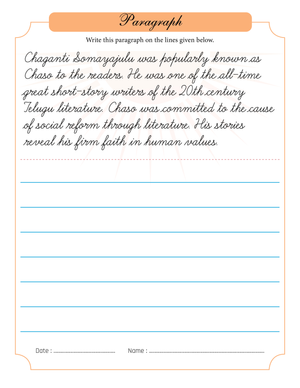 Cursive Handwriting Practice | Essential Grade 1-3