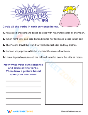 Action Words #9