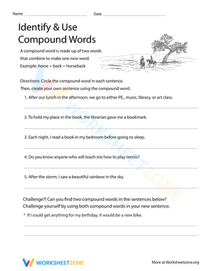Identify & Use: Mastering Compound Words