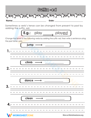Writing Word Families: Phonics Practice