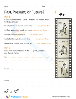Past, Present, Future: Tense Identification