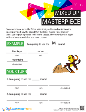 Make an Alliteration Worksheet