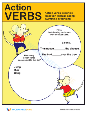 Verb Circus-Action Verbs