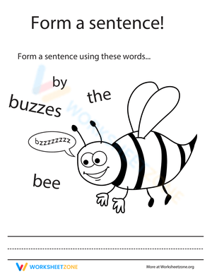 Make a Sentence: Improving Writing Skills