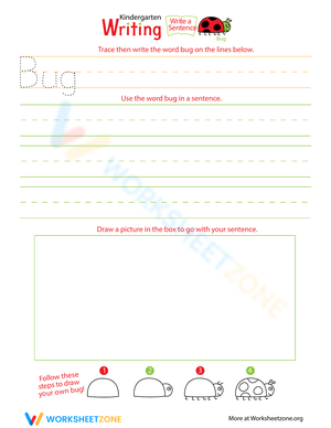 Write a Sentence About a Bug