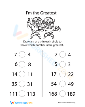 Greater Than or Less Than: Inequality Symbols