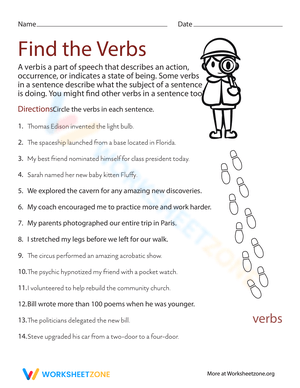 Find the Verbs