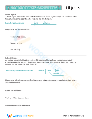 Sentence Diagramming Practice
