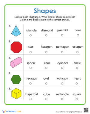 Identify Shapes