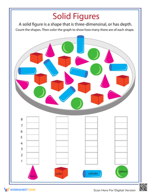 Shape Dimensions: Solid Figures