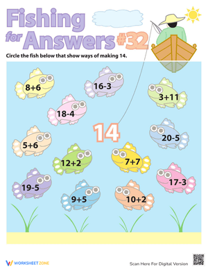 Math Facts Practice Worksheet