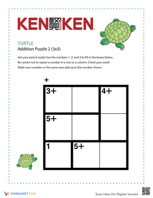 KenKen Game: Tiny Turtle