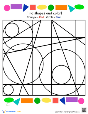 Find the Shapes Worksheet